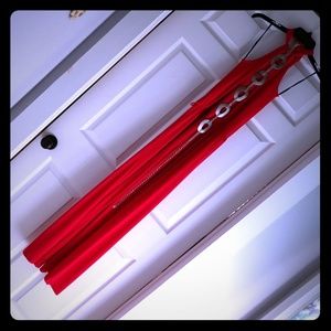 Red pants outfit